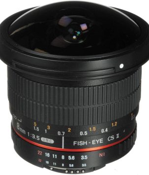 Rokinon 8mm f/3.5 HD Fisheye Lens